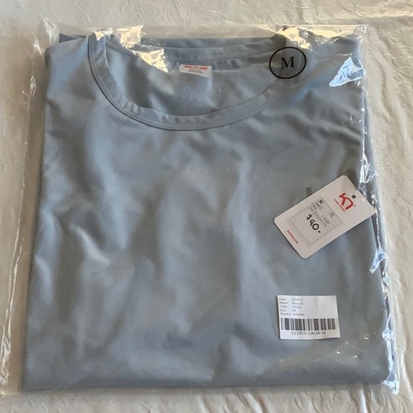 Kari Traa NORA long slv top - Calm blue - Picture 12 of 13